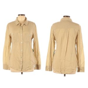 NWT CHAMBRAI button up shirt, long sleeves, Large